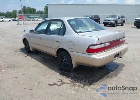 1997 Toyota Corolla Dx from USA, damaged, VIN 2T1BB02E8VC187643